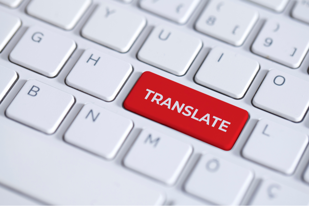 Maschinelle Übersetzung Tastatur