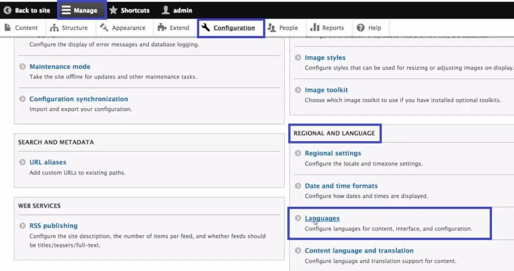 drupal website übersetzung sprache hinzufügen skrivanek gmbh