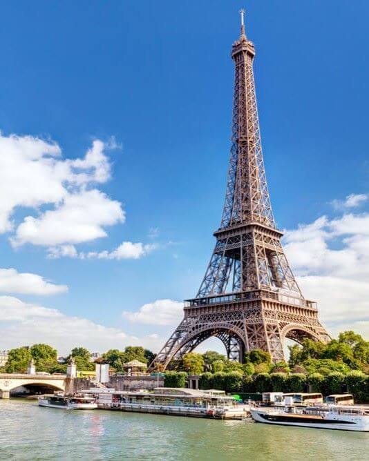 franzosische Satze Eiffelturm in Paris skrivanek