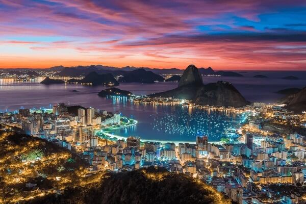 sunset rio de janeiro Welche Sprache spricht man in Brasilien skrivanek