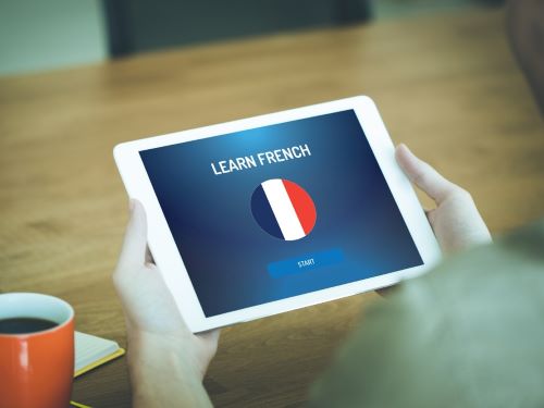 Online Bildung Franzosisch lernen merci skrivanek